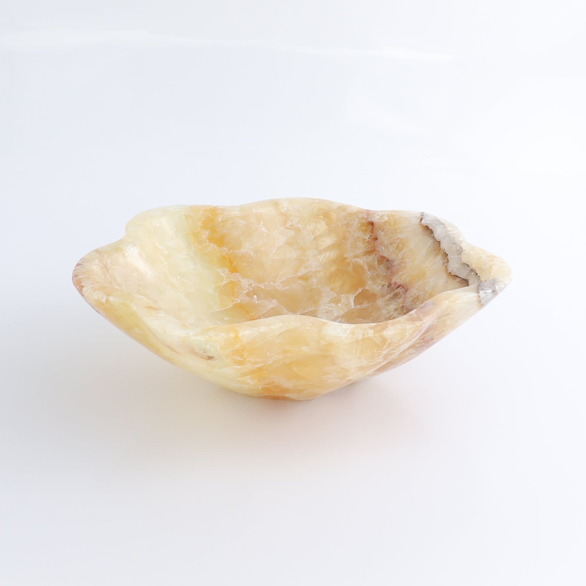 One Bowl Mexican Onyx/Calcite Honey - Expert Wholesale and Supplier of Wholesale Crystals & Bulk Gemstones, ["bowl","Calcite","Catalog Onyx","Decorative Dish","Mexico","onyx"]