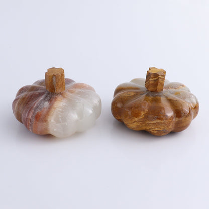 Green Onyx Pumpkins Set of 6 - Expert Wholesale and Supplier of Wholesale Crystals & Bulk Gemstones, ["Catalog Onyx","Mexico","onyx","Pumpkin"]