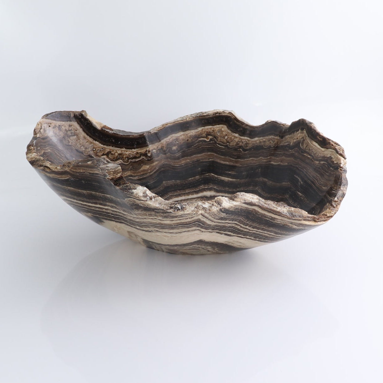 Mexican Onyx/Calcite Bowl 14"