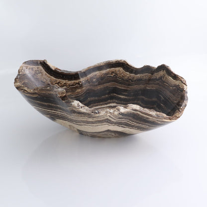 Mexican Onyx/Calcite Bowl 14"