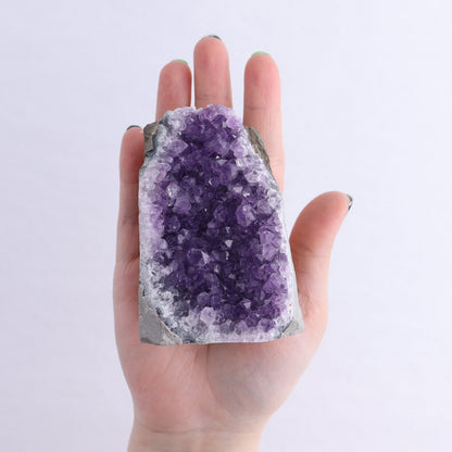 Uruguay Amethyst Cut Base Set of 8 - Expert Wholesale and Supplier of Wholesale Crystals & Bulk Gemstones, ["Amethyst","Cut Base","Uruguay"]