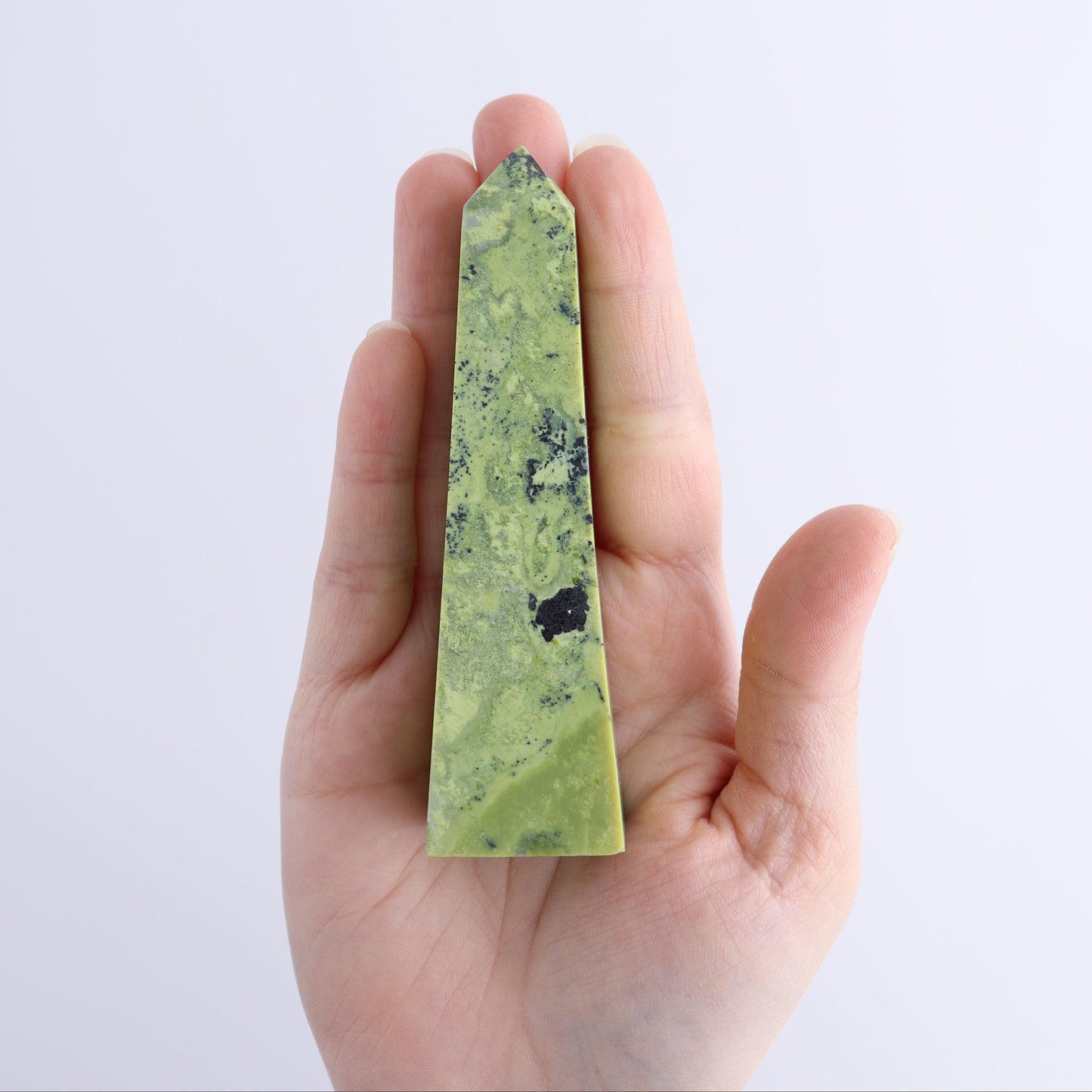 Serpentine Obelisk Set of 18 - Expert Wholesale and Supplier of Wholesale Crystals & Bulk Gemstones, ["Obelisk","Peru","serpentine"]