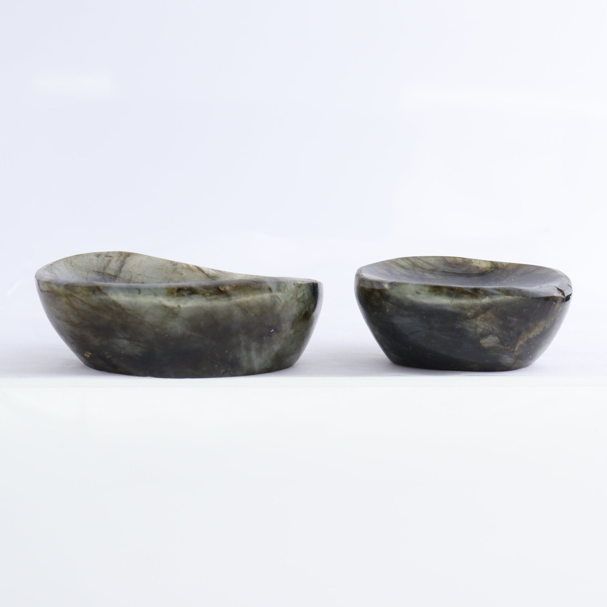 Labradorite Bowls Set of 10 - Expert Wholesale and Supplier of Wholesale Crystals & Bulk Gemstones, ["Bowls","Labradorite","Madagascar"]