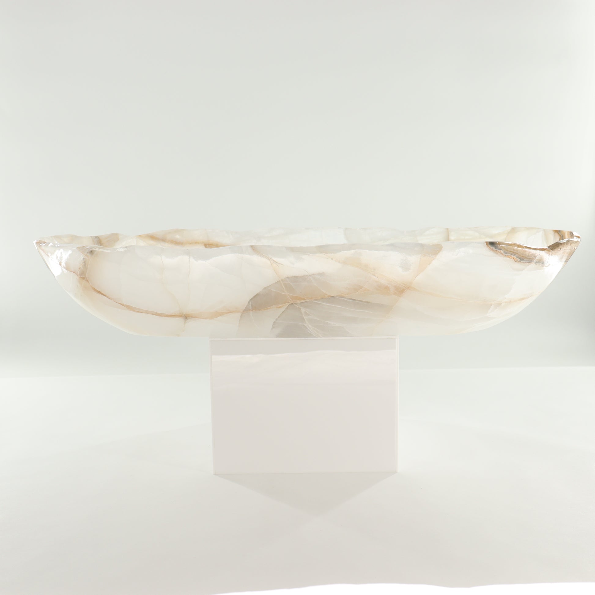 Onyx Canoe Bowl - Expert Wholesale and Supplier of Wholesale Crystals & Bulk Gemstones, ["Bowls","canoe","Mexico","onyx"]