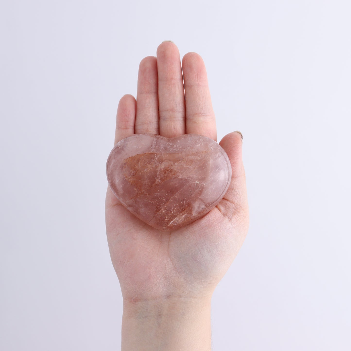 Fire Quartz Hearts Set of 6 - Expert Wholesale and Supplier of Wholesale Crystals & Bulk Gemstones, ["Fire Quartz","Hearts","Quartz"]