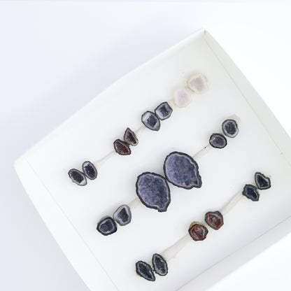 Tabasco Geodes 10 Pairs - Expert Wholesale and Supplier of Wholesale Crystals & Bulk Gemstones, ["Geodes","Tabasco Geode"]