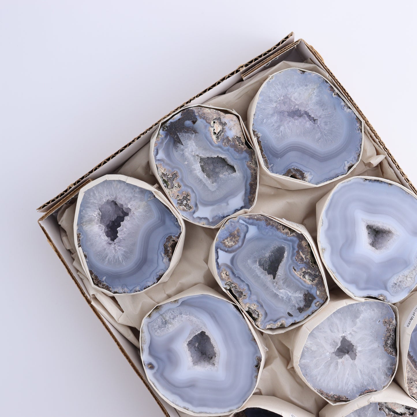 Las Choyas Geodes Set of 10 - Expert Wholesale and Supplier of Wholesale Crystals & Bulk Gemstones, ["Geodes","las choyas","Mexico"]