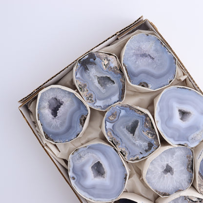 Las Choyas Geodes Set of 10 - Expert Wholesale and Supplier of Wholesale Crystals & Bulk Gemstones, ["Geodes","las choyas","Mexico"]