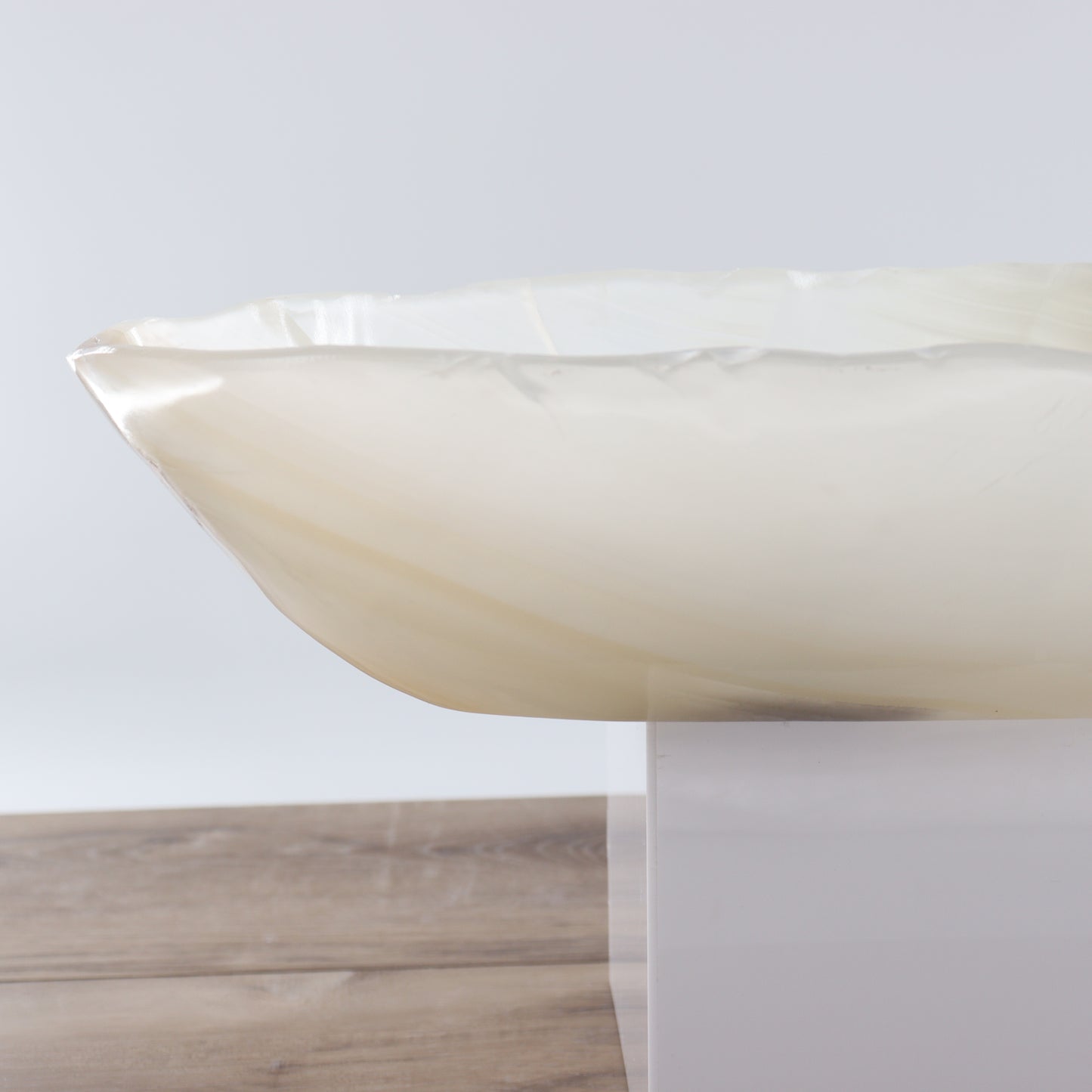 Mexican Onyx/Calcite Canoe Bowl - Expert Wholesale and Supplier of Wholesale Crystals & Bulk Gemstones, ["Bowls","Calcite","canoe","Mexico","onyx"]