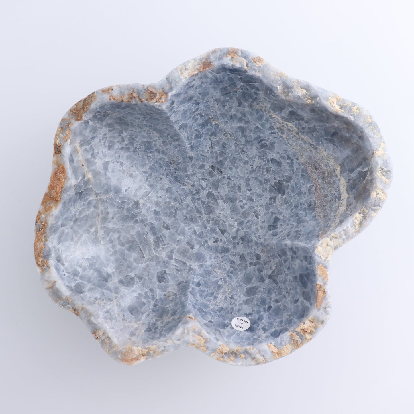 Blue Calcite Bowl