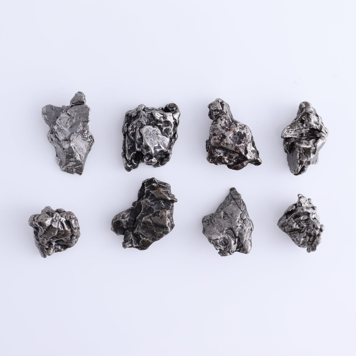 Campos del Cielo Meteorites Set of 8 - Expert Wholesale and Supplier of Wholesale Crystals & Bulk Gemstones, ["Campos del Cielo Meteorites","Meteorite","Rough","Roughs"]