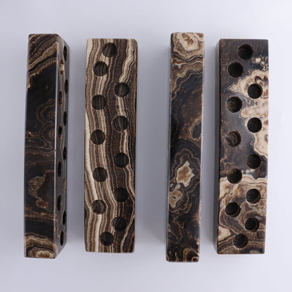 Chocolate Onyx Candle Holder - Expert Wholesale and Supplier of Wholesale Crystals & Bulk Gemstones, ["Candle Holder","Catalog Onyx","Mexico","onyx"]