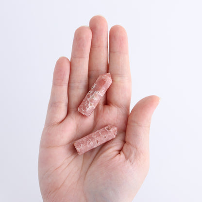 Rhodochrosite Towers Set of 8