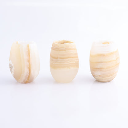 One Mexicano Onyx/Calcite Candle Holder - Expert Wholesale and Supplier of Wholesale Crystals & Bulk Gemstones, ["Calcite","Candle Holder","Catalog Onyx","Mexico","onyx"]