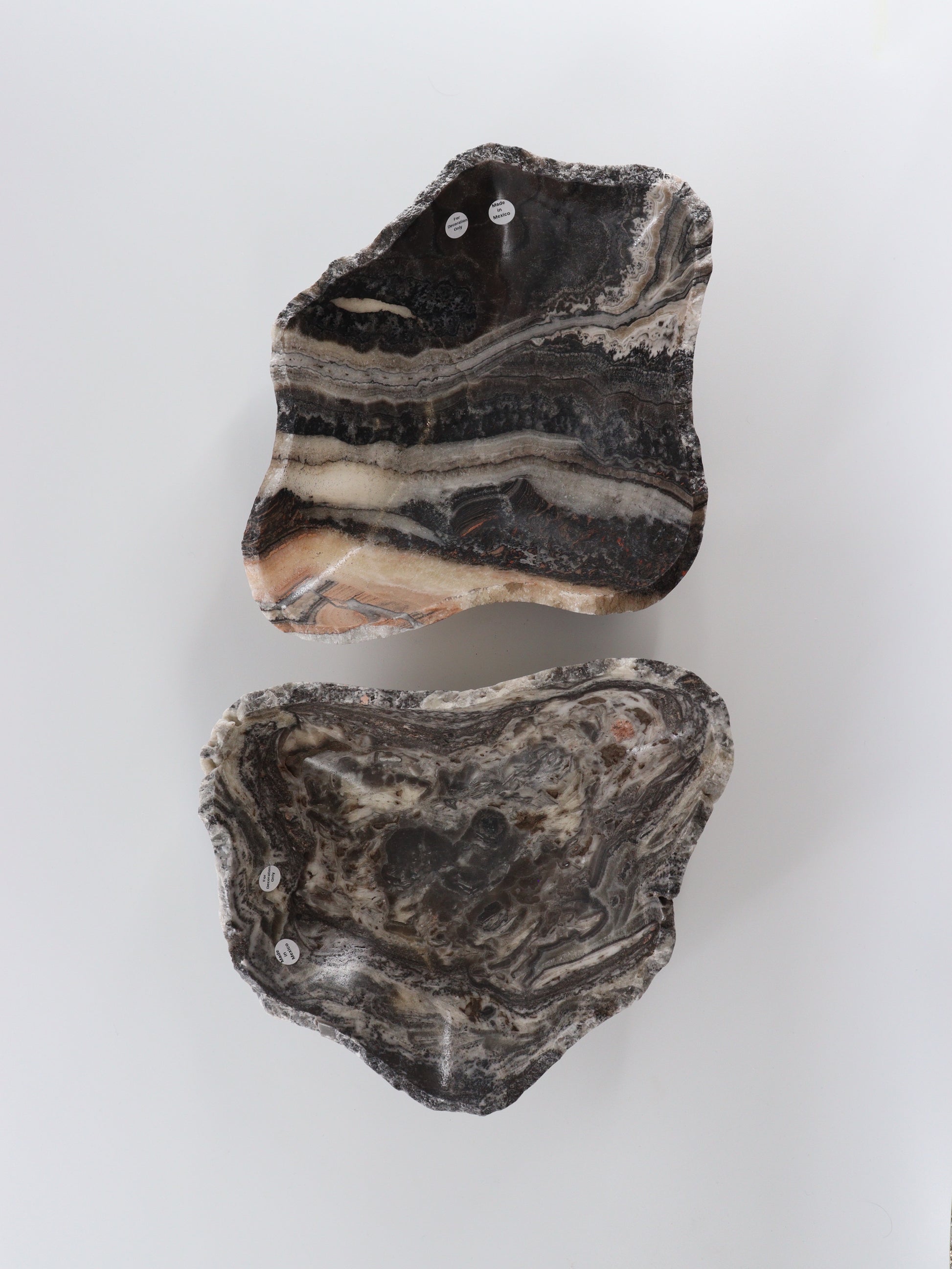 Onyx Bowls Set of 2 - Expert Wholesale and Supplier of Wholesale Crystals & Bulk Gemstones, ["Bowls","Mexico","onyx","Set"]