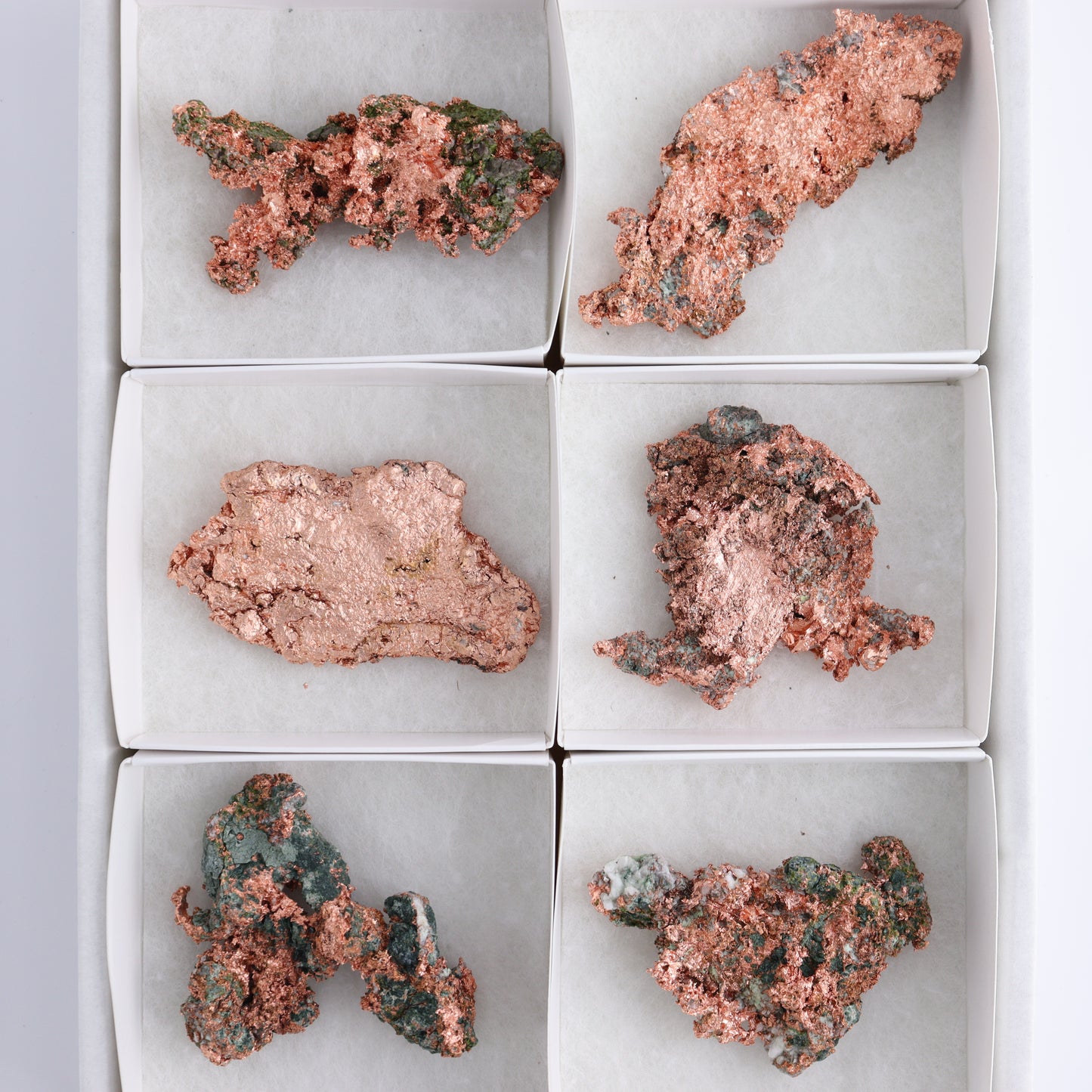 Native Copper Flat of 6 - Expert Wholesale and Supplier of Wholesale Crystals & Bulk Gemstones, ["copper","Freeforms","Native Copper","United States"]