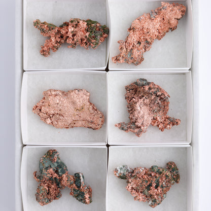Native Copper Flat of 6 - Expert Wholesale and Supplier of Wholesale Crystals & Bulk Gemstones, ["copper","Freeforms","Native Copper","United States"]