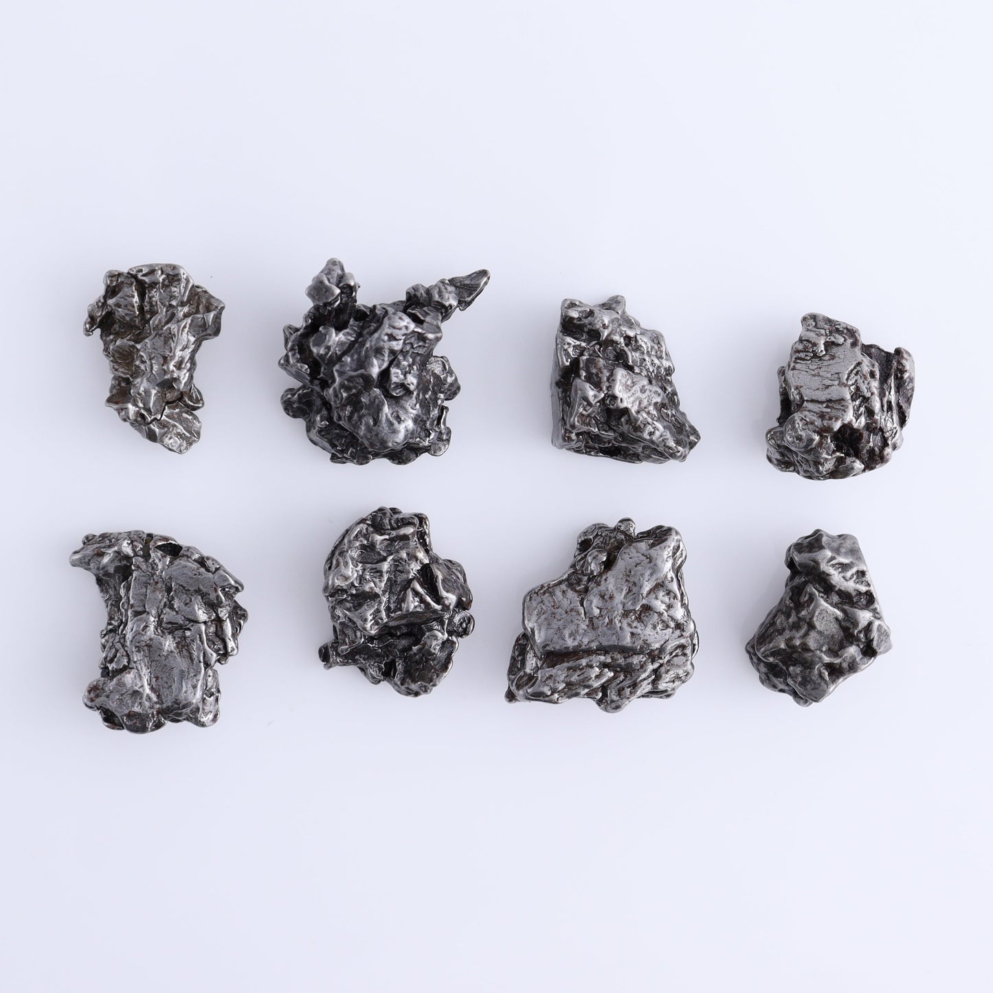 Campos del Cielo Meteorites Set of 8 - Expert Wholesale and Supplier of Wholesale Crystals & Bulk Gemstones, ["Meteorite","Rough","Roughs"]