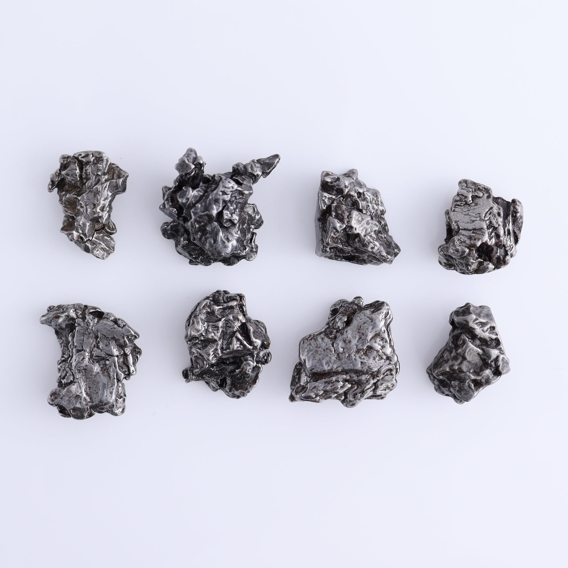 Campos del Cielo Meteorites Set of 8 - Expert Wholesale and Supplier of Wholesale Crystals & Bulk Gemstones, ["Meteorite","Rough","Roughs"]