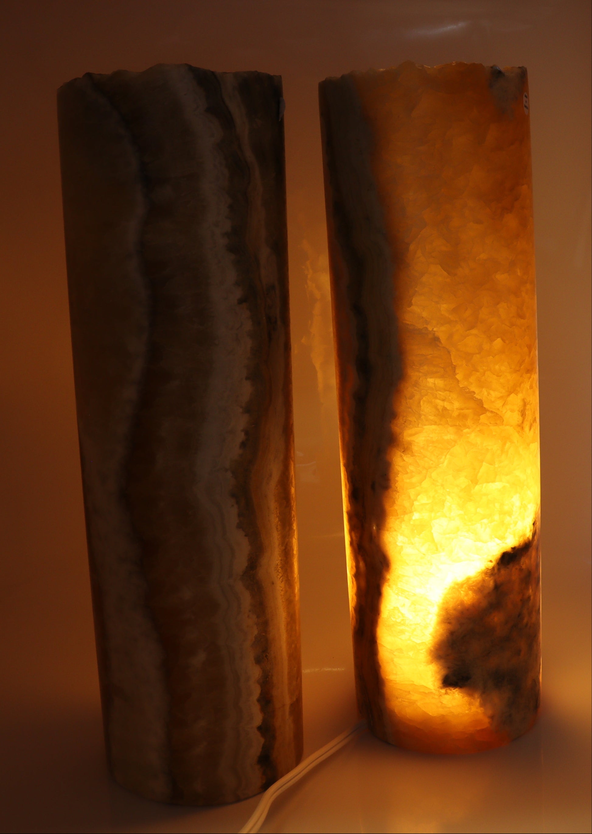 Onyx Lamps Set of 2 - Expert Wholesale and Supplier of Wholesale Crystals & Bulk Gemstones, ["Lamps","Mexico","onyx"]