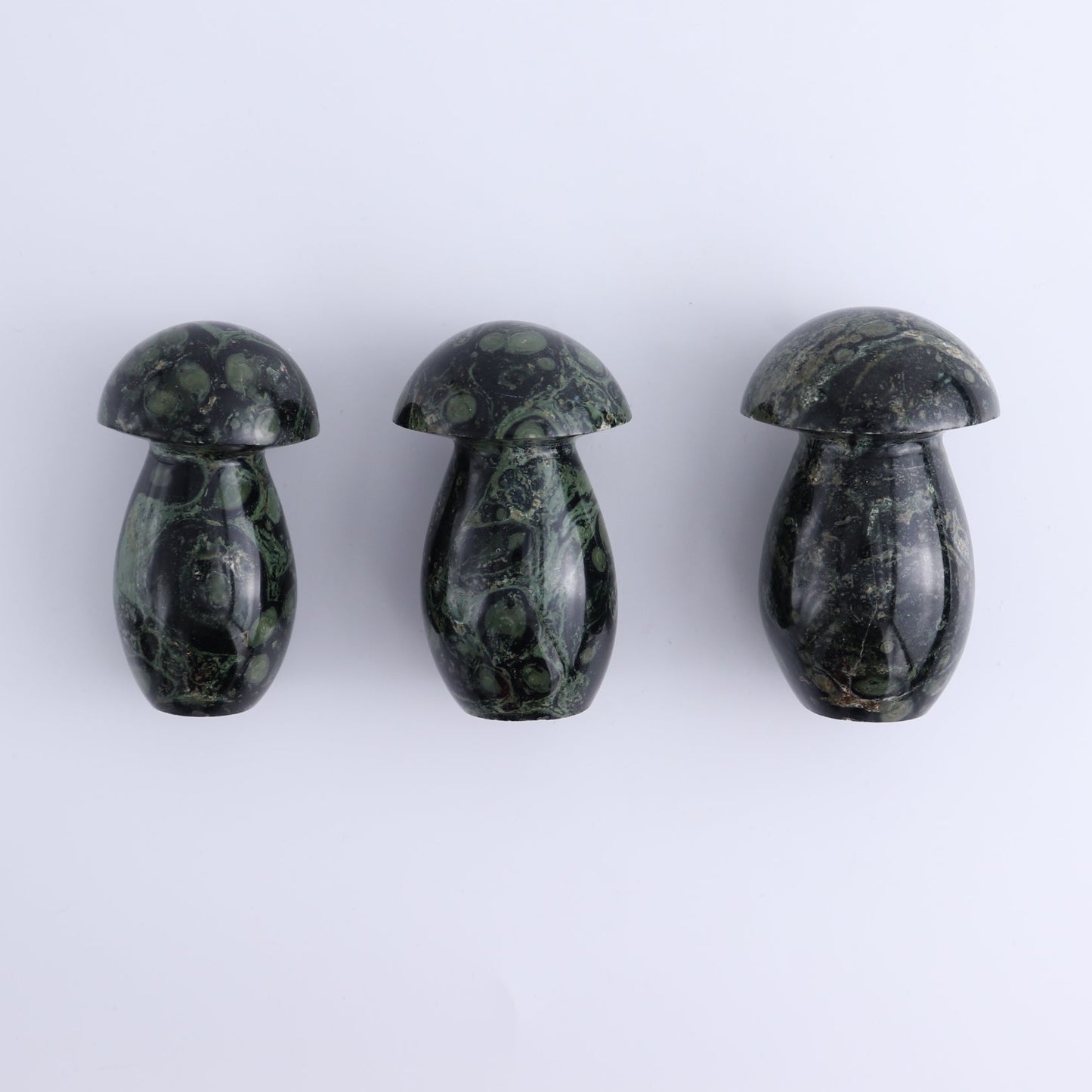 Kambaba Jasper Mushrooms Set of 7