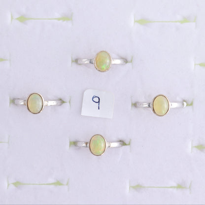 One Ethiopian Opal Ring - Expert Wholesale and Supplier of Wholesale Crystals & Bulk Gemstones, ["ethiopian opal","India","Ring","sterling silver"]