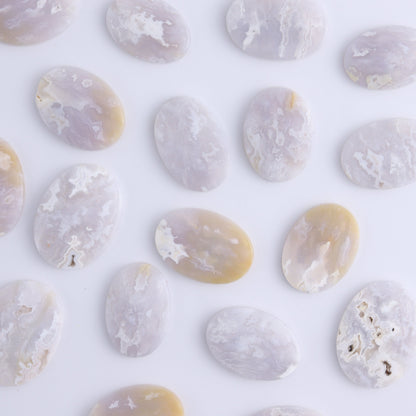 One Agate Chalcedony Oval Cab - Expert Wholesale and Supplier of Wholesale Crystals & Bulk Gemstones, ["Agate","Agate Chalcedony","Cabs","Oval"]