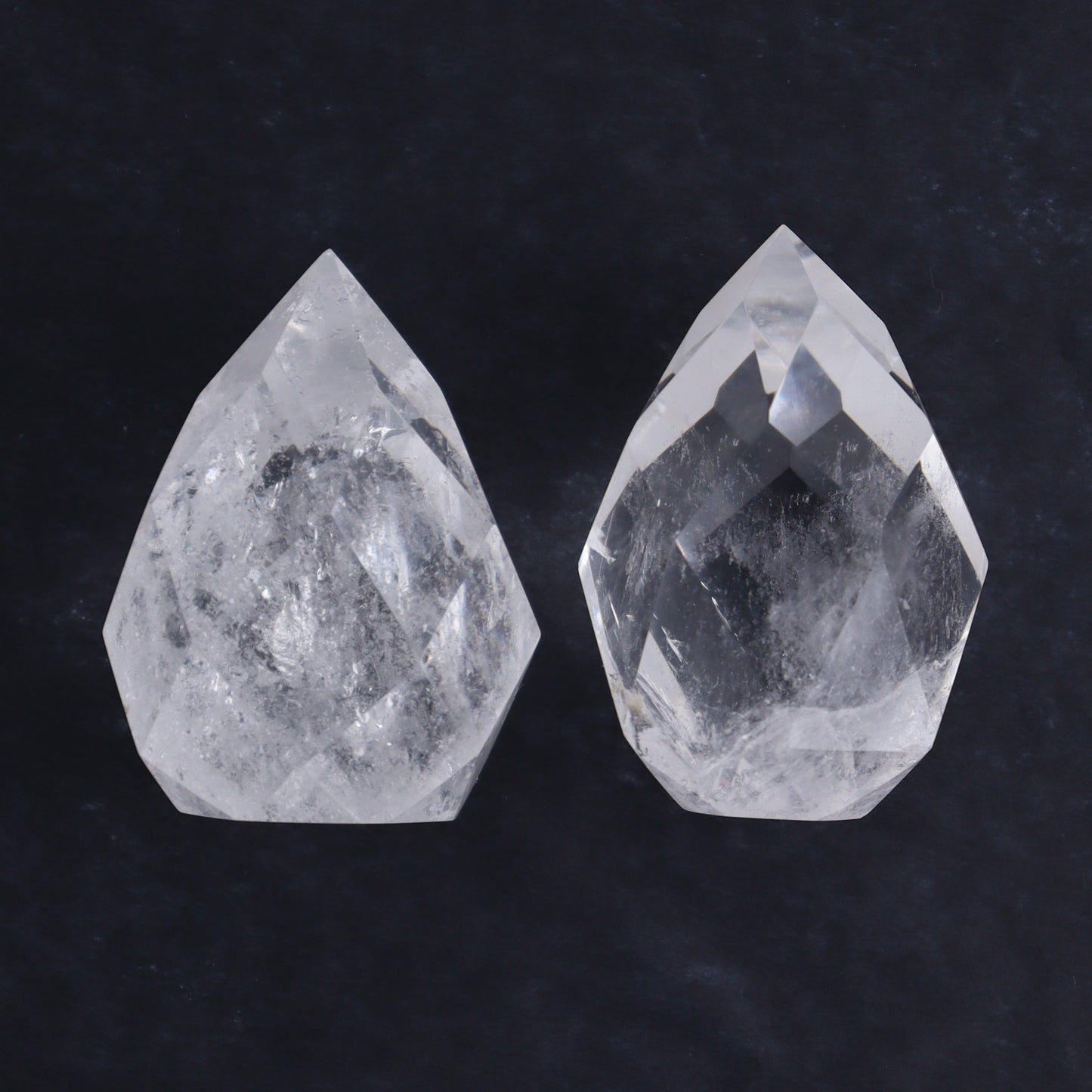 Imperfect Clear Quartz Face Polished Set of 5 - Expert Wholesale and Supplier of Wholesale Crystals & Bulk Gemstones, ["Brazil","Clear Quartz","Face Polished","Quartz"]