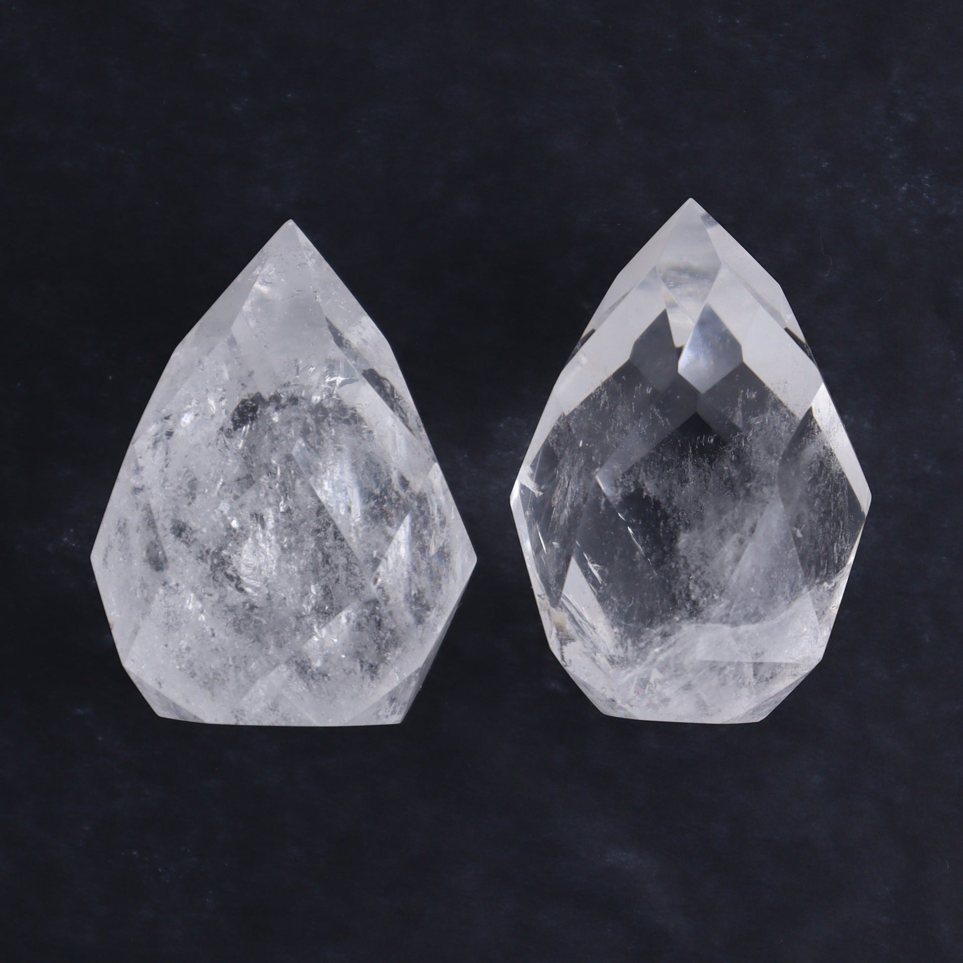 Imperfect Clear Quartz Face Polished Set of 5 - Expert Wholesale and Supplier of Wholesale Crystals & Bulk Gemstones, ["Brazil","Clear Quartz","Face Polished","Quartz"]