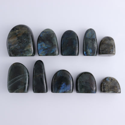 Labradorite Freeform Set of 10 - Expert Wholesale and Supplier of Wholesale Crystals & Bulk Gemstones, ["Freeforms","Labradorite","Madagascar"]
