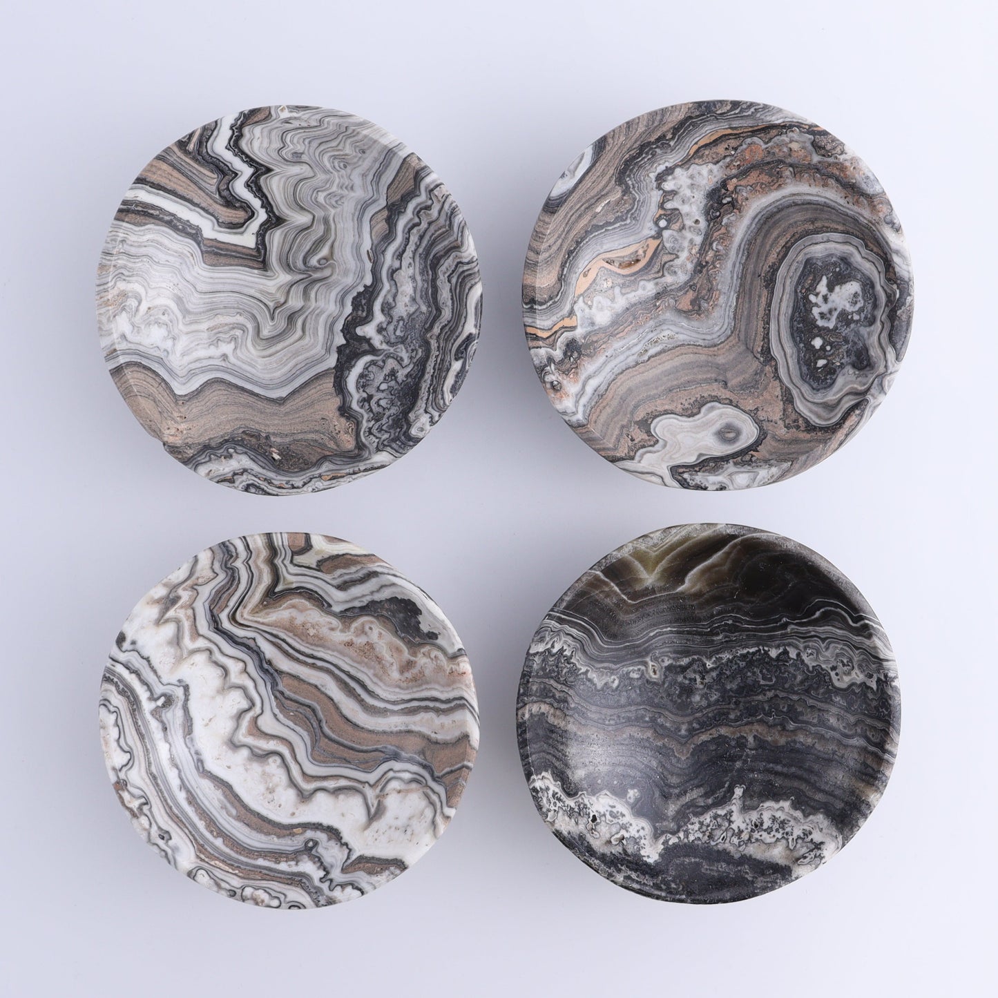 One Bowl (12 cm) Mexican Onyx/Calcite Zebra Polished - Expert Wholesale and Supplier of Wholesale Crystals & Bulk Gemstones, ["bowl","Calcite","Catalog Onyx","Decorative Dish","Mexico","onyx"]