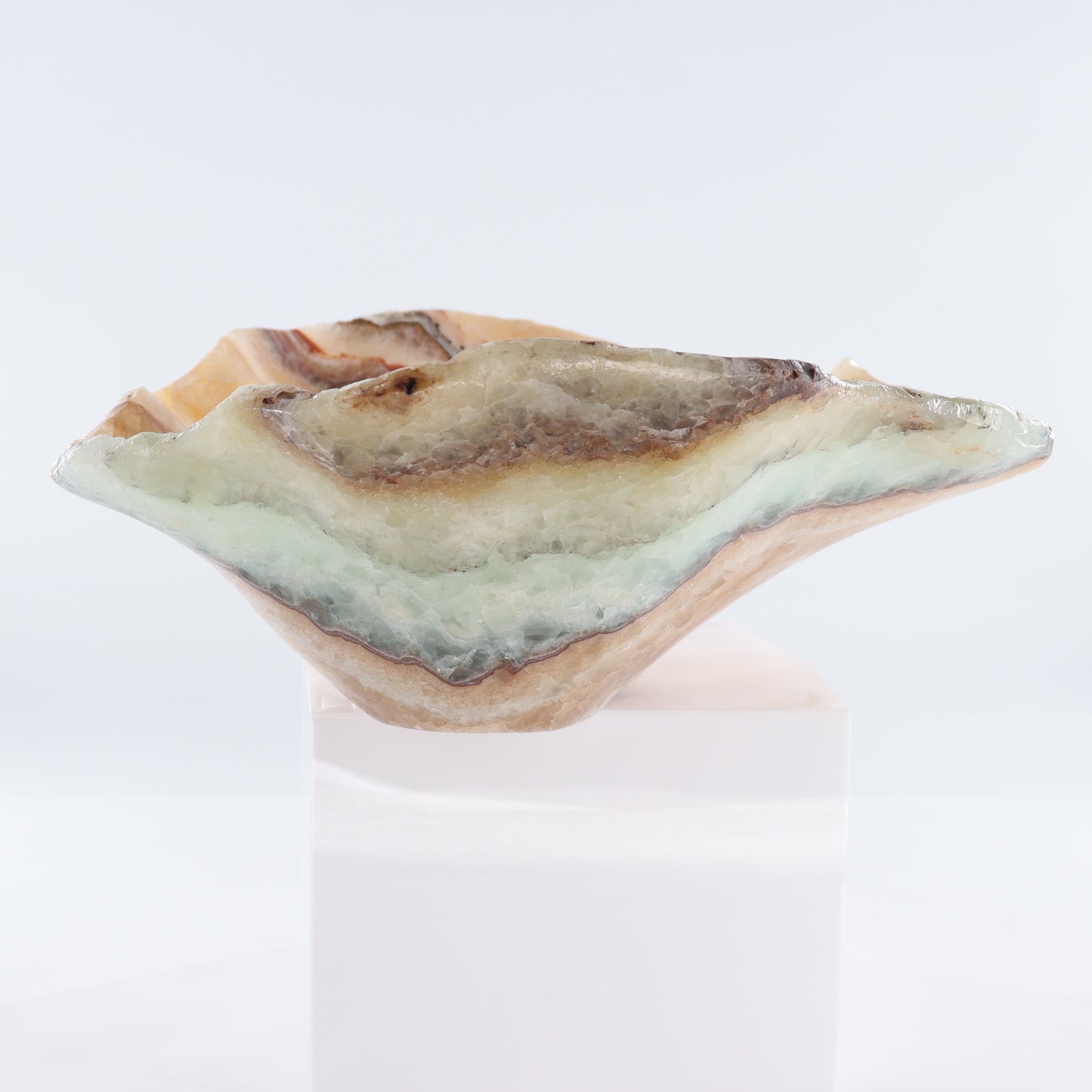 Mexican Onyx/Calcite Bowl - Expert Wholesale and Supplier of Wholesale Crystals & Bulk Gemstones, ["Bowls","Calcite","Mexico","onyx"]