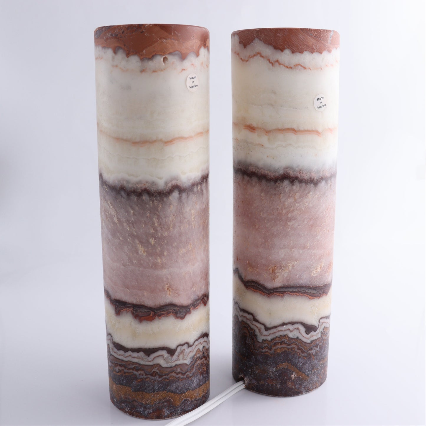 Onyx Lamps Set of 2 - Expert Wholesale and Supplier of Wholesale Crystals & Bulk Gemstones, ["Lamps","Mexico","onyx"]