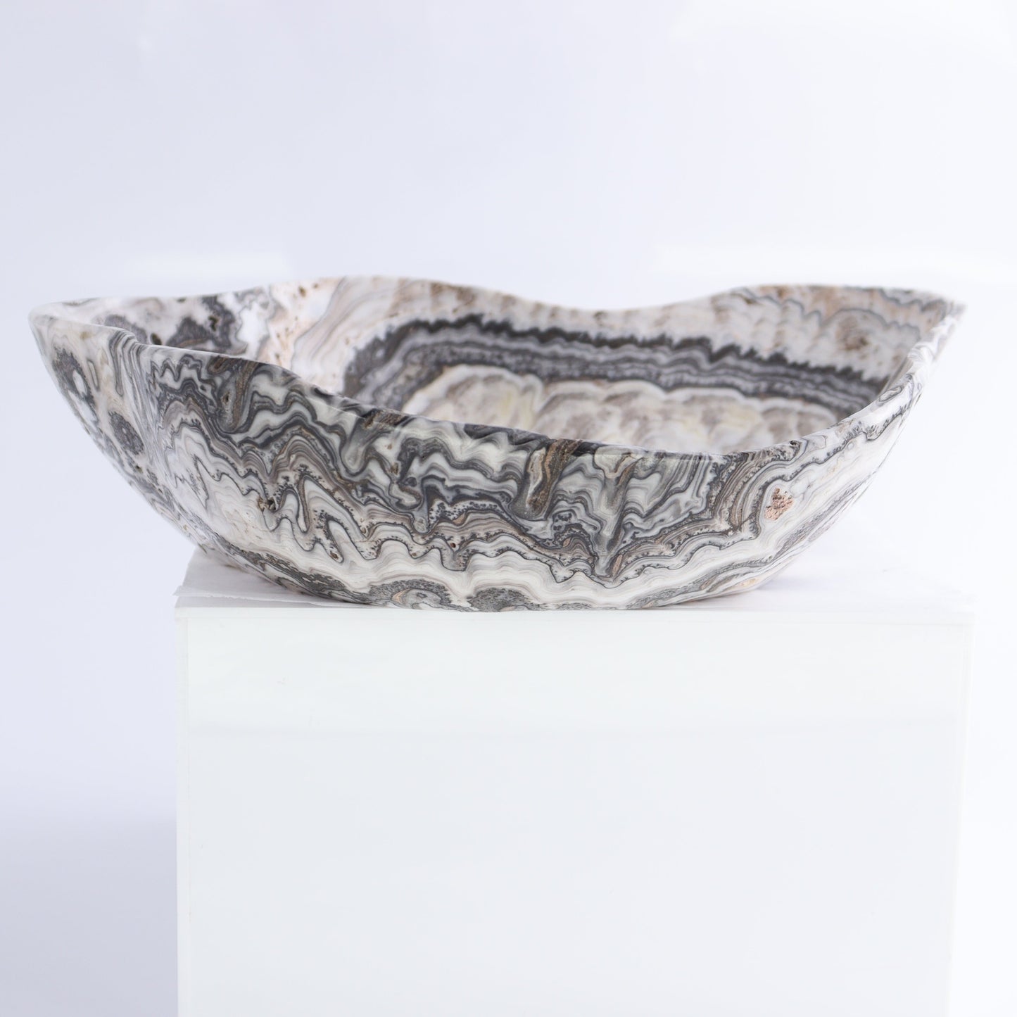 Mexican Onyx/Calcite Bowl - Expert Wholesale and Supplier of Wholesale Crystals & Bulk Gemstones, ["Bowls","Calcite","Mexico","onyx"]