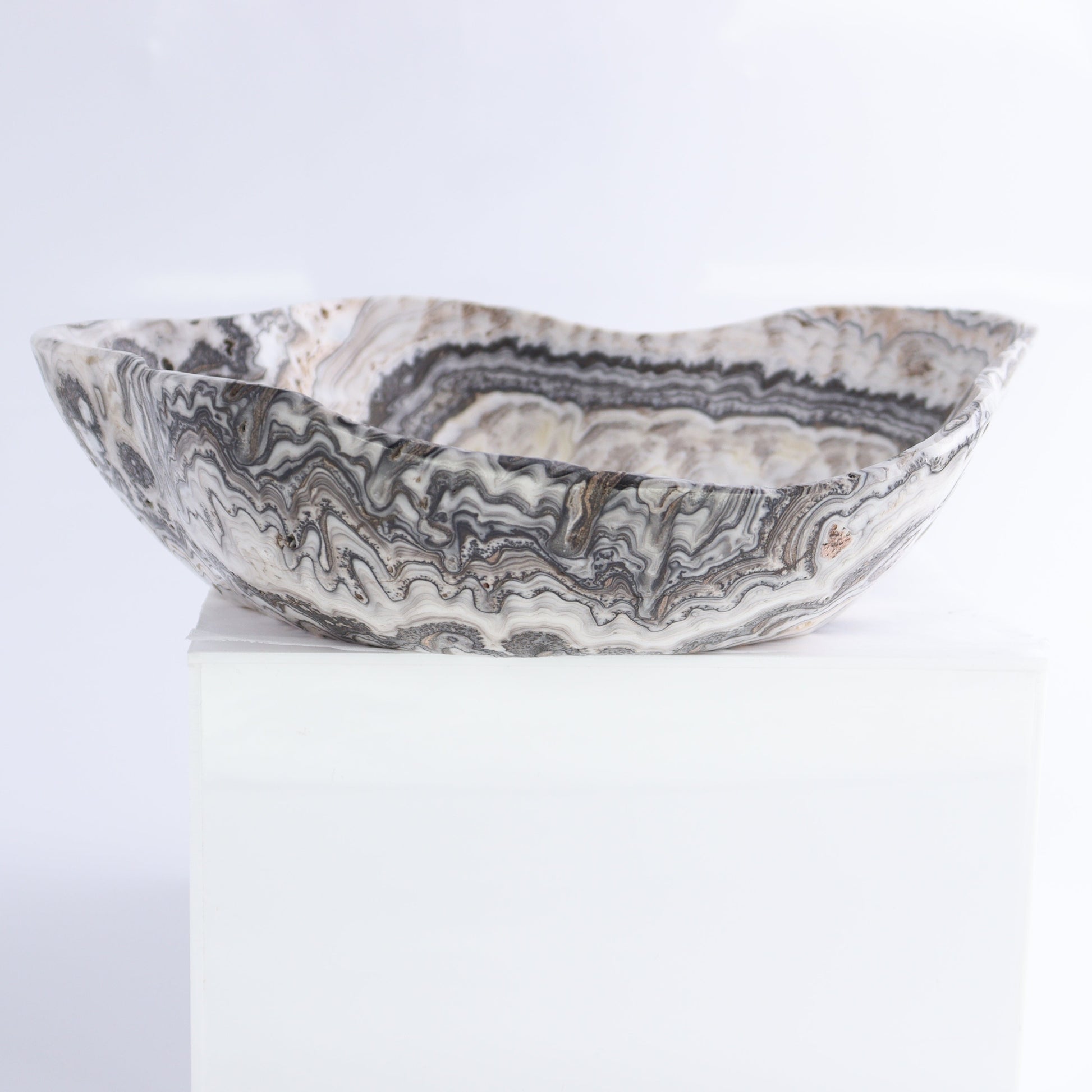 Mexican Onyx/Calcite Bowl - Expert Wholesale and Supplier of Wholesale Crystals & Bulk Gemstones, ["Bowls","Calcite","Mexico","onyx"]