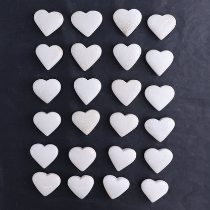 Scolecite Hearts 1 kg Set - Expert Wholesale and Supplier of Wholesale Crystals & Bulk Gemstones, ["Hearts","Scolecite"]
