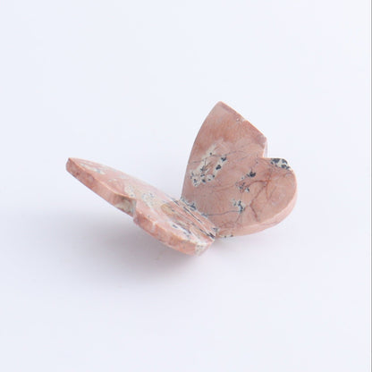 One Pink Dendritic Agate Butterfly - Expert Wholesale and Supplier of Wholesale Crystals & Bulk Gemstones, ["Agate","Butterflies","Butterfly","Pink Dendritic"]