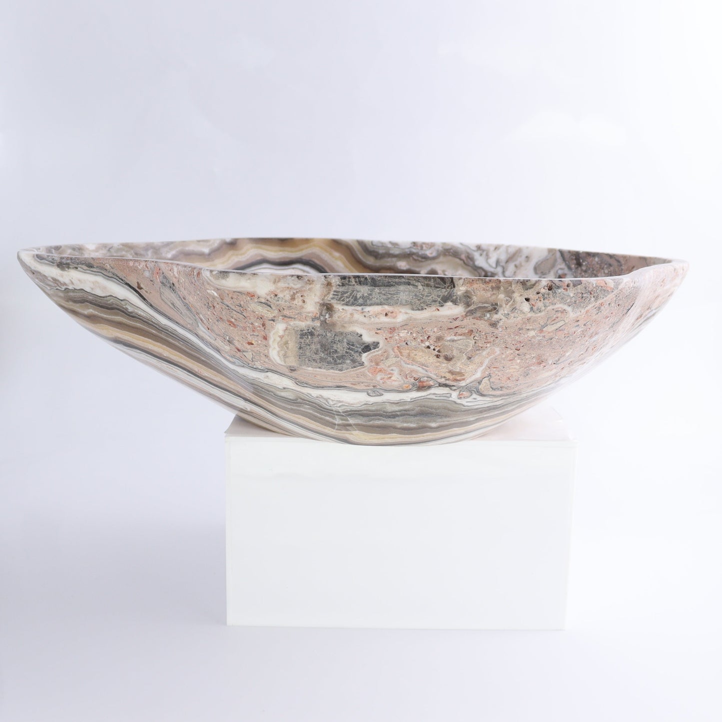 Mexican Onyx/Calcite Bowl - Expert Wholesale and Supplier of Wholesale Crystals & Bulk Gemstones, ["Bowls","Calcite","Mexico","onyx"]