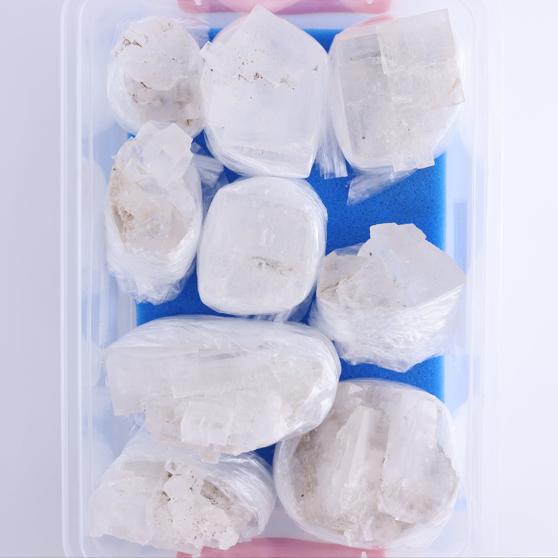 Halite Flat from Morocco - Expert Wholesale and Supplier of Wholesale Crystals & Bulk Gemstones, ["Clusters","Flats","Halite","Morocco"]
