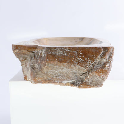 Petrified Wood Bowls Set of 2 - Expert Wholesale and Supplier of Wholesale Crystals & Bulk Gemstones, ["Bowls","Indonesia","Petrified Wood"]