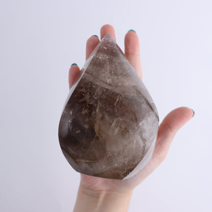 Imperfect Smoky Quartz Set of 2 - Expert Wholesale and Supplier of Wholesale Crystals & Bulk Gemstones, ["Brazil","flames","Quartz","Smoky Quartz"]