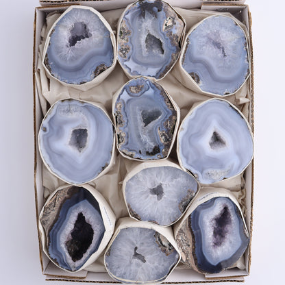 Las Choyas Geodes Set of 10 - Expert Wholesale and Supplier of Wholesale Crystals & Bulk Gemstones, ["Geodes","las choyas","Mexico"]