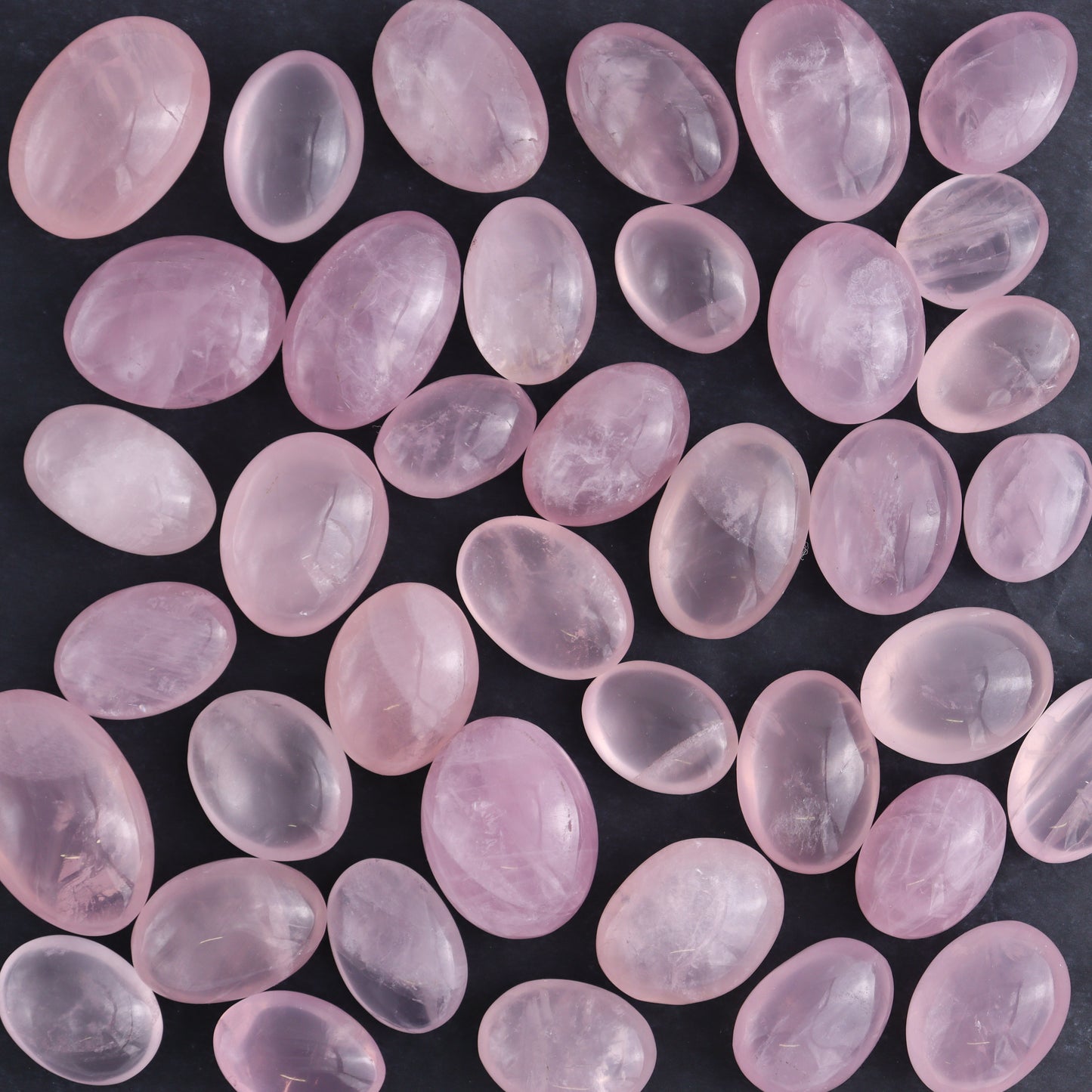 Rose Quartz Palm Stones 1 kg Set - Expert Wholesale and Supplier of Wholesale Crystals & Bulk Gemstones, ["Palm Stones","Rose Quartz"]