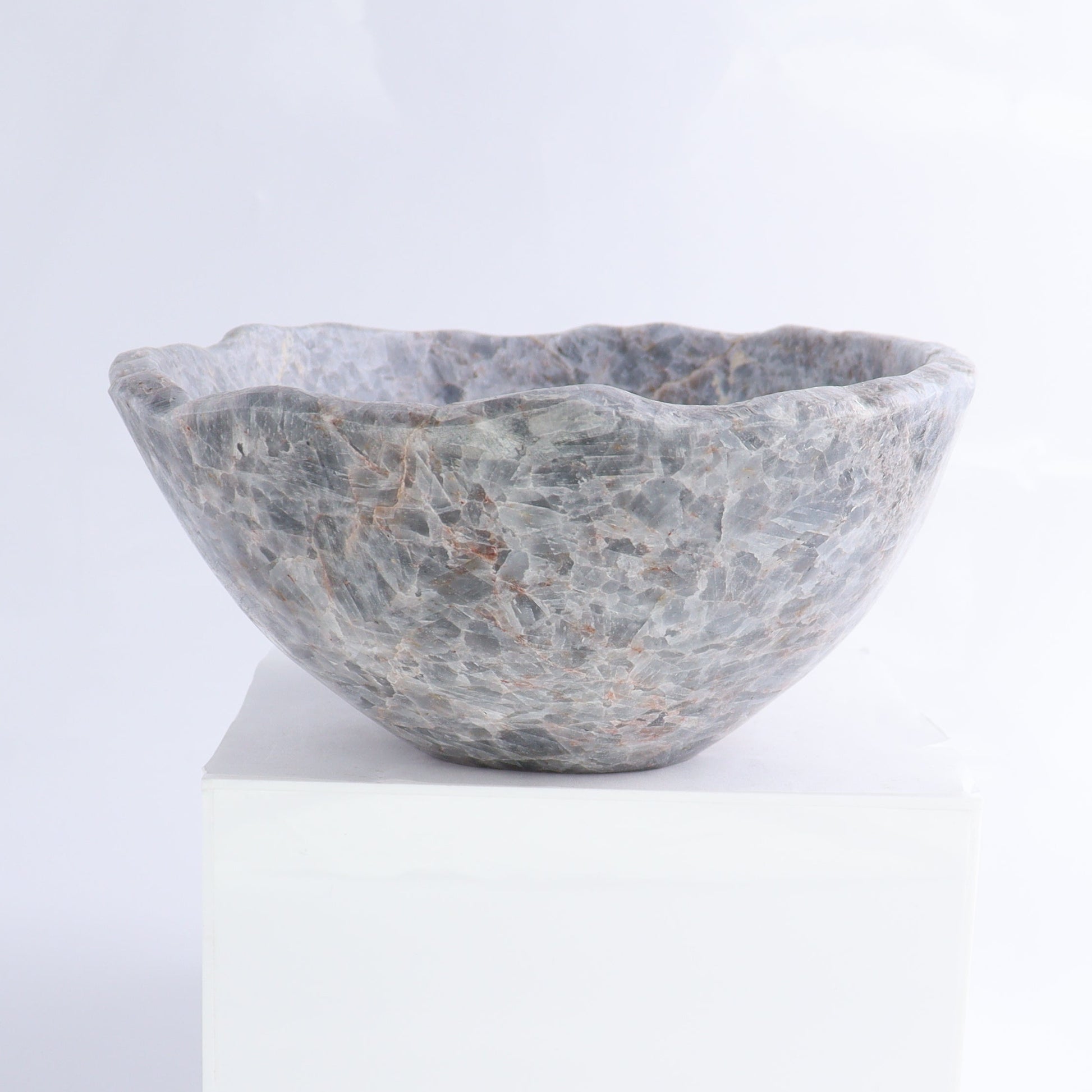 Blue Calcite Bowl - Expert Wholesale and Supplier of Wholesale Crystals & Bulk Gemstones, ["Blue Calcite","bowl","Bowls","Calcite","Mexico"]