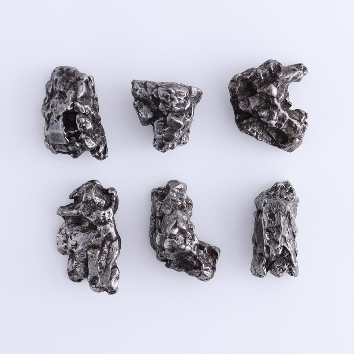 Campos del Cielo Meteorites Set of 6 - Expert Wholesale and Supplier of Wholesale Crystals & Bulk Gemstones, ["Campos del Cielo Meteorites","Meteorite","Rough","Roughs"]