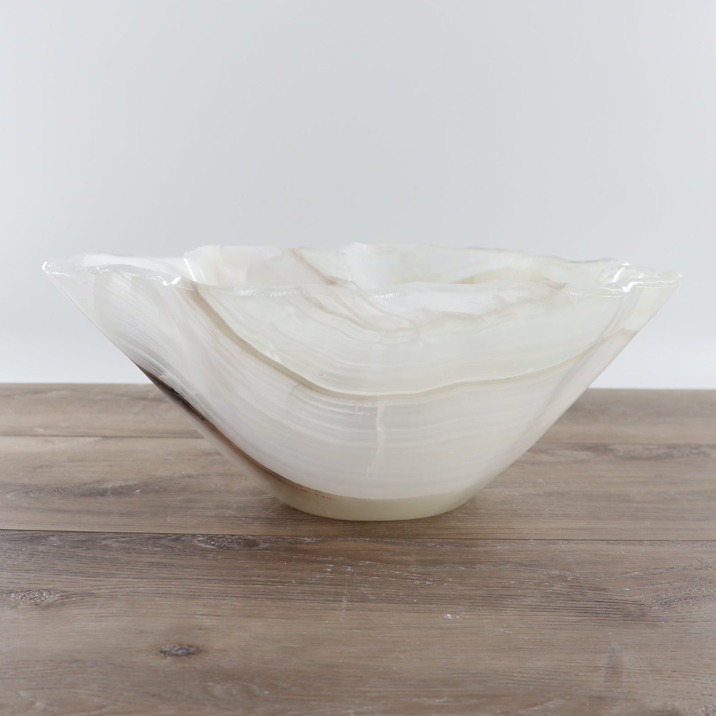Mexican Onyx/Calcite Bowl 15"