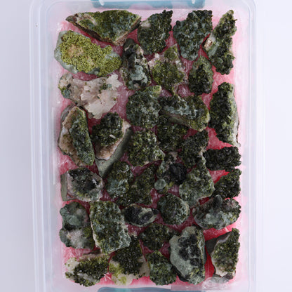 Epidote Flat from Morocco - Expert Wholesale and Supplier of Wholesale Crystals & Bulk Gemstones, ["epidote","Flats","Morocco"]