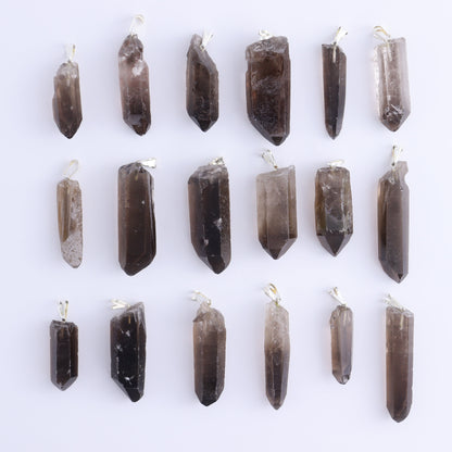 One Smoky Quartz Pendant - Expert Wholesale and Supplier of Wholesale Crystals & Bulk Gemstones, ["Pendant","Smoky Quartz"]