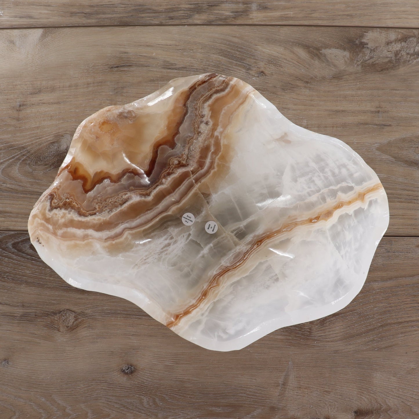 Mexican Onyx/Calcite Bowl 12"