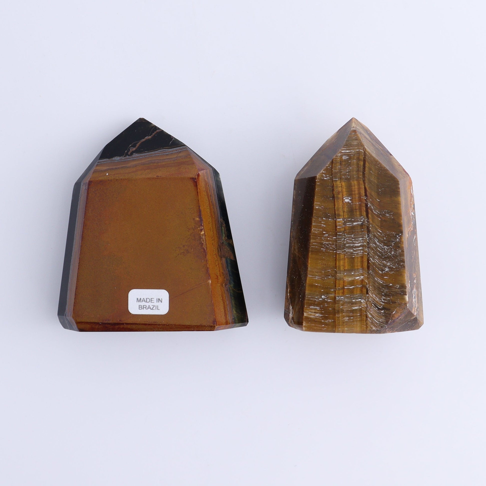 Tiger Eye Towers Set of 6 - Expert Wholesale and Supplier of Wholesale Crystals & Bulk Gemstones, ["Brazil","close_70","Tiger Eye","Towers"]